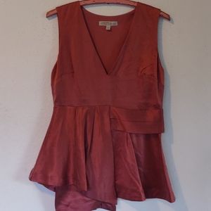100% silk blouse by Banana Republic.